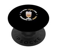 Ube Mine Leche Love Crushed Ice Baby Funny Halo Dessert PopSockets PopGrip Adesivo