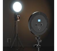 UBeesize Anello luminoso da 30,5 cm con supporto da 157,5 cm, grande anello luminoso professionale con supporto per telefono e telecomando, illuminazione a schermo intero per trucco e trasmissione in