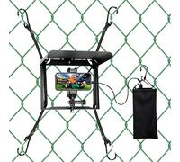 UBeesize Supporto per recinzione cellulare con paralume pieghevole, kit di montaggio Game Changer, adatto per iPhone, GoPro, Mevo Start, kit di streaming senza attrezzi con borsa per il trasporto e