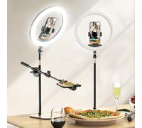 UBeesize Supporto per telecamera con anello luminoso da 30,5 cm