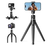 UBeesize Treppiede per fotocamera con telecomando, supporto flessibile con supporto per telefono e adattatore di montaggio per fotocamera di azione per cellulari iPhone, Samsung, Canon, Nikon, Sony