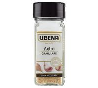 UBENA, Aglio Granulare, Ideale per Antipasti, Insalate, Salse e Marinature, Formato Vasetto da 52 gr