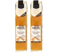 UBENA, Curcuma Macinata, Ideale per Insaporire Piatti Orientali, Riso, Salse e Preparazioni a Base di Pollo, Formato Clip Sachet da 35 gr (Confezione da 2)