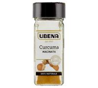 UBENA, Curcuma Macinata, Ideale per Insaporire Piatti Orientali, Riso, Salse e Preparazioni a Base di Pollo, Formato Vasetto da 40 gr