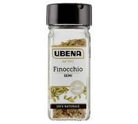 UBENA, Finocchio in Semi, Aroma Inteso e Dolce, Ideale per insaporire Piatti a Base di Pesce, Zucchine e Lievitati, Formato Vasetto da 22 gr