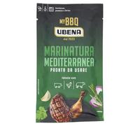 UBENA MyBBQ, Marinatura Liquida Mediterranea, Miscela di Erbe e Spezie con Sale Marino, Per Carni Rosse, Bianche e Verdure, Pronta all'Uso, Per Prepararazioni al Forno, Padella e Barbeque, Formato 60m
