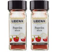 UBENA, Paprika Dolce, Ideale per Creme Spalmabili, Marinature e Verdure, Formato Vasetto da 30 gr (Confezione da 2)