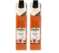 UBENA, Paprika Dolce, Spezia per Salse, Formaggi a Pasta Dura e Verdura, Formato Clip Sachet da 25 gr (Confezione da 2)