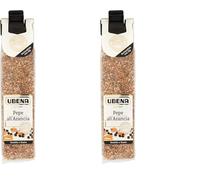 UBENA, Pepe all'Arancia, Ideale per Piatti a Base di Pesce e Verdure, Formato Clip Sachet da 31 gr (Confezione da 2)
