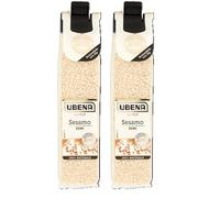 UBENA, Sesamo in Semi, Ideale per Condire Panificati, Insalate e Verdure, Formato Clip Sachet da 30 gr (Confezione da 2)