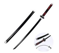 Ubephant Katana Spada Demone, Kamado Tanjirou Cosplay Spada Samurai, Anime Demon Bamboo 104 cm Katana per cosplay e collezionisti Anime Fan per adulti