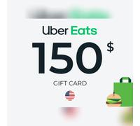 Uber Eats Gift Card 150 USD Key - UNITED STATES