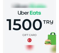 Uber Eats Gift Card 1500 TRY Key - TURKEY