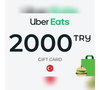 Uber Eats Gift Card 2000 TRY Key - TURKEY