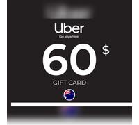 Uber Gift Card 60 AUD Key - AUSTRALIA