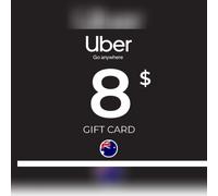 Uber Gift Card 8 AUD Key - AUSTRALIA