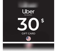 Uber Rides Gift Card 30 USD Key - UNITED STATES