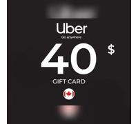 Uber Rides Gift Card 40 CAD Key - CANADA