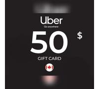 Uber Rides Gift Card 50 CAD Key - CANADA
