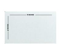 UBICON Scheda di pulizia per scanner - Lunghezza e larghezza migliorate per una pulizia efficace, compatibile con le principali marche tra cui Panini e Digital, presaturata - 10,2 x 20,3 cm (25)