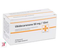 UBIDECARENONE 50MG/10ML POLVERE E SOLVENTE PER SOSPENSIONE ORALE 10 FLACONCINI