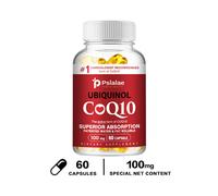 Ubiquinolo CoQ10 100 mg - Assorbimento superiore, antiossidante, salute del