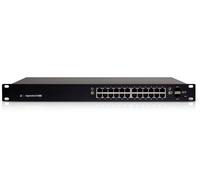 Ubiquiti ES-24-250W switch di rete Gestito L2/L3 Gigabit Ethernet (10/100/1000) Supporto Power over (PoE) 1U Nero [ES-24-250W]