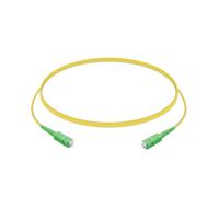 UBI UF-SMPAPCAPC - Cavo patch in fibra ottica, SC-APC <> SC-APC, G.657.A1, giallo,