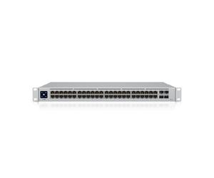 Ubiquiti Networks UniFi USW-48-POE switch di rete Gestito L2 Gigabit Ethernet (10/100/1000) Supporto Power over Ethernet (PoE) 1U Acciaio inossidabile
