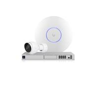 Ubiquiti Security & Network Bundle - 2 × G5 Bullet 2K PoE Cameras, 2 × U6 Pro WiFi 6 Access Points, UDM SE Router & NVR - Enterprise-Grade Surveillance & Networking Kit