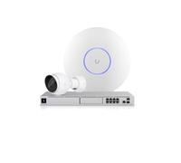 Ubiquiti Security & Network Bundle - 2 × G5 Bullet 2K PoE Cameras, 4 × U6 Pro WiFi 6 Access Points, UDM SE Router & NVR - Enterprise-Grade Surveillance & Networking Kit