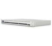 Ubiquiti Switch UniFi 24xRJ45 10G/2xSFP28 25G Gestito Montabile su Rack da 19", Touchscreen da 1,3"