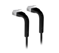 Ubiquiti Networks U-CABLE-PATCH-1M-RJ45-BK cavo di rete Nero Cat6 (UniFi Ethernet Patch Cable - U-CABLE-PATCH-1M-RJ45-BK, 1 - m