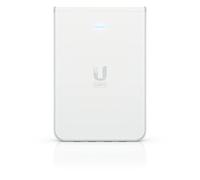 Ubiquiti U6-IW Access Point In-Wall WiFi 6 Dual-Band PoE+ Switch 4 Porte Gigabit