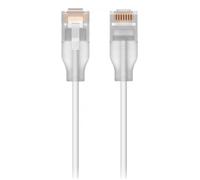 UBIQUITI - Ubiquiti Uacc-cable-patch-el-8m-w Cavo Di Rete Translucent, Bianco Cat6 (nano-thin Patch Cable With - 2.5 Gbe Support De