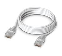 UBIQUITI - Ubiquiti Uacc-cable-patch-el-8m-w Cavo Di Rete Translucent, Bianco Cat6 (nano-thin Patch Cable With - 2.5 Gbe Support De