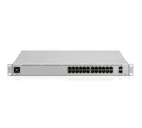 Ubiquiti Networks UniFi USW-PRO-24 switch di rete Gestito L2/L3 Gigabit Ethernet (10/100/1000) Argento [USW-Pro-24]