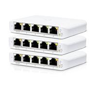Ubiquiti Networks UniFi Switch Flex Mini (3-pack), Gestito, Gigabit Ethernet (10/100/1000), Supporto Power over Ethernet (PoE)