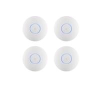 Ubiquiti UniFi U6+ WiFi 6 AX3000 Access Point Bundle 4 Pezzi - Dual Band 2.4GHz 5GHz, PoE, Router Wireless Professionale, Sistema Mesh, Ripetitore WiFi Casa e Ufficio