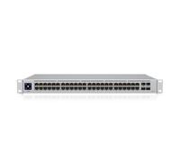 Ubiquiti UniFi USW-48-POE-EU switch di rete Gestito Gigabit Ethernet (10/100/1000) Supporto Power over (PoE) Argento [USW-48-PoE]