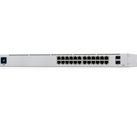 Switch UniFi Ubiquiti USW-24-POE (24 porte Gigabit EthernetGigabit SPF+ rack 95W 1U)