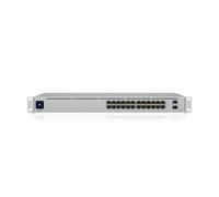 Switch UniFi Ubiquiti USW-24-POE (24 porte Gigabit EthernetGigabit SPF+ rack 95W 1U)