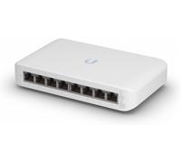 Ubiquiti Networks UniFi Switch Lite 8 PoE Gestito L2 Gigabit Ethernet [10/100/1000] Supporto Power over Ethernet [PoE] Bianco (