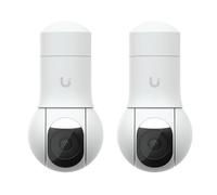 Ubiquiti UVC-G5-PTZ 4MP Telecamera di Sicurezza PTZ Bundle 2 Pezzi - Telecamera IP Dome da Esterno IP66 con Visione Notturna IR 20m, PoE Wired, Risoluzione 2688x1512 HD, Montaggio a Parete o Palo