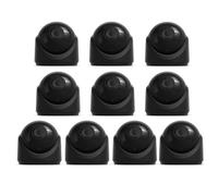 Ubiquiti UVC-G6-TURRET-B 4K 8MP Telecamera IP Bundle 10 Pezzi - Turret Esterno IP66 PoE, Visione Notturna 30m, AI Persone e Veicoli, 3864x2160 UHD, Sistema Videosorveglianza Professionale Nero