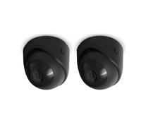 Ubiquiti UVC-G6-TURRET-B 4K 8MP Telecamera IP Bundle 2 Pezzi - Turret Esterno IP66 PoE, Visione Notturna 30m, AI Persone e Veicoli, 3864x2160 UHD, Sistema Videosorveglianza Professionale Nero