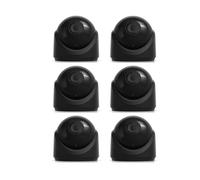 Ubiquiti UVC-G6-TURRET-B 4K 8MP Telecamera IP Bundle 6 Pezzi - Turret Esterno IP66 PoE, Visione Notturna 30m, AI Persone e Veicoli, 3864x2160 UHD, Sistema Videosorveglianza Professionale Nero