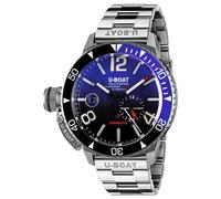 UBOAT Orologio analogico da uomo al quarzo con cinturino in acciaio inossidabile mid-39780, argento