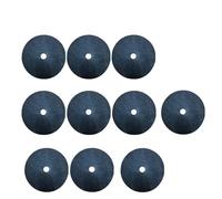 UBOHUZ 10pcs Garden Plants Cover Weeding Cloth Pot Mulch Ring Non Wovens Tree Protection Weed Mat per Controllo delle Erbacce(32cm)