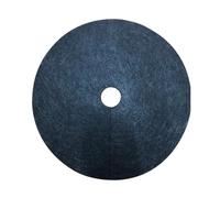 UBOHUZ 10pcs Non-Woven Tree Mulch Rings Protector Mats Reusable Weeds Barrier for Control Root Protection Cushions per Controllo delle Erbacce(27cm)